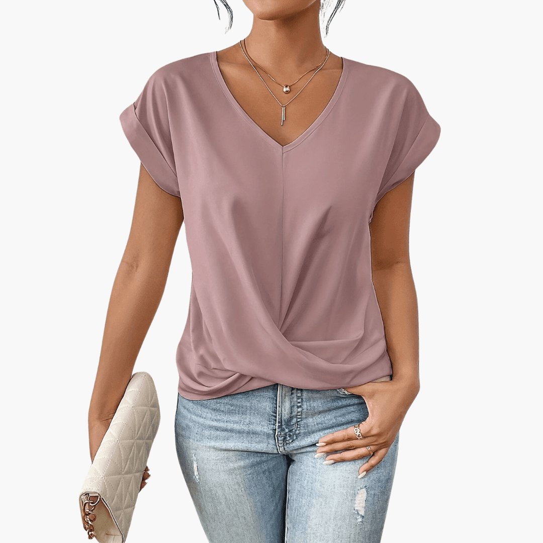 T-shirt Éclat Élégant pour Femme - ParisienMode