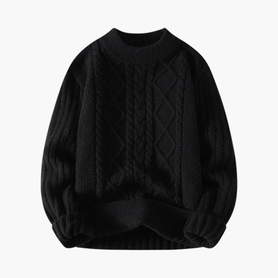 Pull-over pour hommes à l'inspiration vintage et chaud - ParisienMode