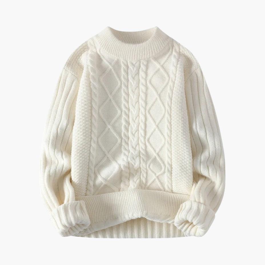 Pull-over pour hommes à l'inspiration vintage et chaud - ParisienMode