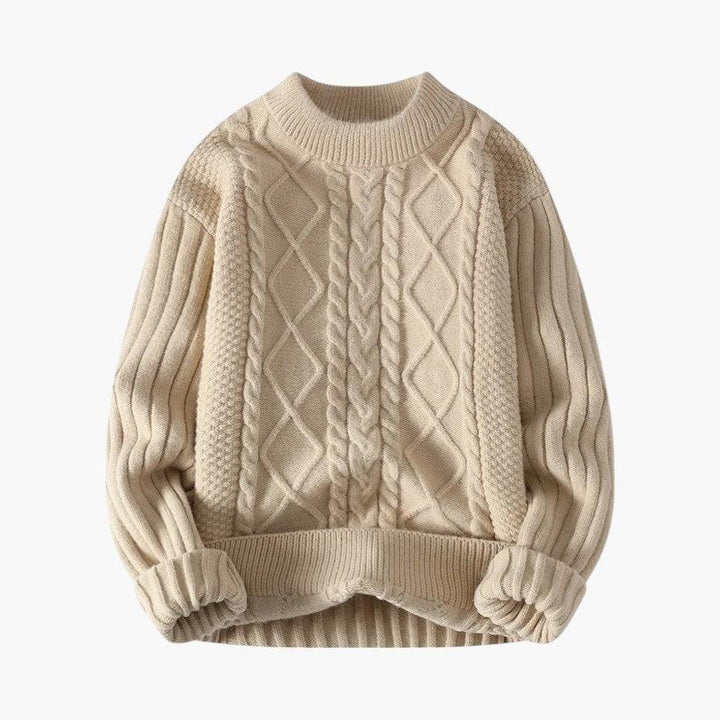 Pull-over pour hommes à l'inspiration vintage et chaud - ParisienMode